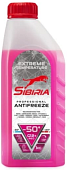 Антифриз розовый G12+ (-50) 1кг Sibiria 963888