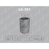 Фильтр масл LYNX LC351  ( MANN WP1045 / VIC C313 )