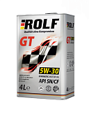 ROLF GT 5W30 синт/масло SN/CF 4L(железо) 322228