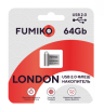 Карта памяти 64GB FUMIKO LONDON  серебро USB 2.0