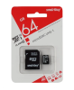 Карта памяти 64GB microSD Smartbuy Class 10 без адаптера