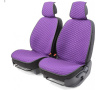 Накидки на сиденье CarPerformance передние 2 шт fiberflax фиолетовые CUS-1032 VIOLET