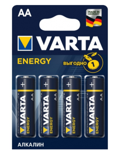 Батарейка LR06 VARTA Energy AA(LR6) 1шт 4106-BL4