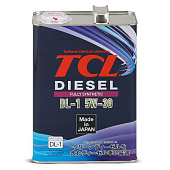 TCL Diesel, Fully Synth, DL-1, 5W30  4L дизел. 160983
