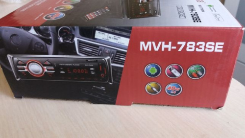 Магнитола PIONEER MVH-783SE USB micro AUX FM пульт РАСПРОДАЖА