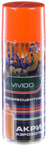 Краска-спрей VIVIDO флюоресцентный оранжевый VIFLOE