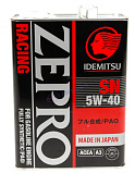 Idemitsu Zepro Racing 5W40 синт.масло 4л  62205