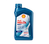 РАСПРОДАЖА! SHELL Helix HX7 Diesel 10W40 п/синт/масло 1L  14578