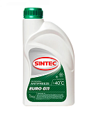 Антифриз зеленый G11 (-40) 1кг SINTEC Евро  990553