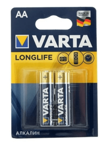Батарейка LR06 VARTA LongLife Extra АА  LR06-2BL  
