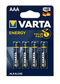 Батарейка LR03 VARTA Energy AAA(LR03) 1шт  4103-BL4