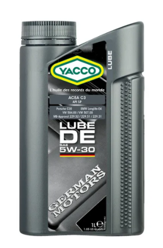 YACCO LUBE DE 5W30 синт. масло 1л. 