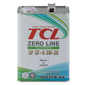 УЦЕНКА! TCL Zero Line Fully Synth Fuel Economy SP/GF-6 0W20 синт 4L м/масло 1741010