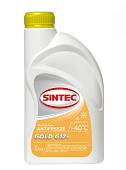Антифриз желтый G12 (-40) 1кг SINTEC Gold 990557