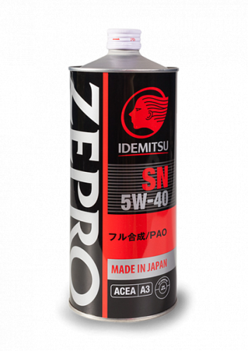 Idemitsu Zepro Racing 5W40 синт.масло 1л  71761