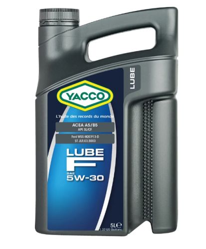 YACCO LUBE F 5W30 синт. масло 5л. 