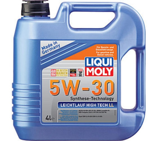 Liqui Moly Leichtlauf High Tech LL 5W30 A3/B4 синт/масло 4L 39006