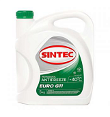 Антифриз зеленый G11 (-40) 5кг SINTEC Евро 990554