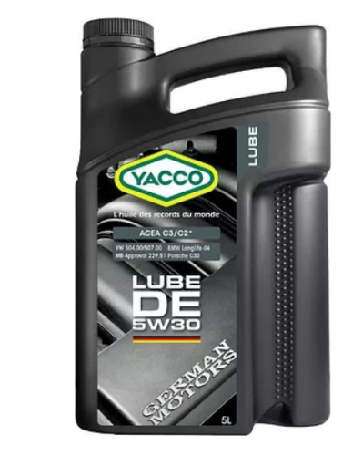 YACCO LUBE DE 5W30 синт. масло 5л. 