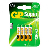 Батарейка LR03 GP Ultra Alkaline AAA 1шт GP24AULT-CR4